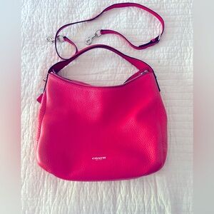 Coach Pink Leather Women's Bag